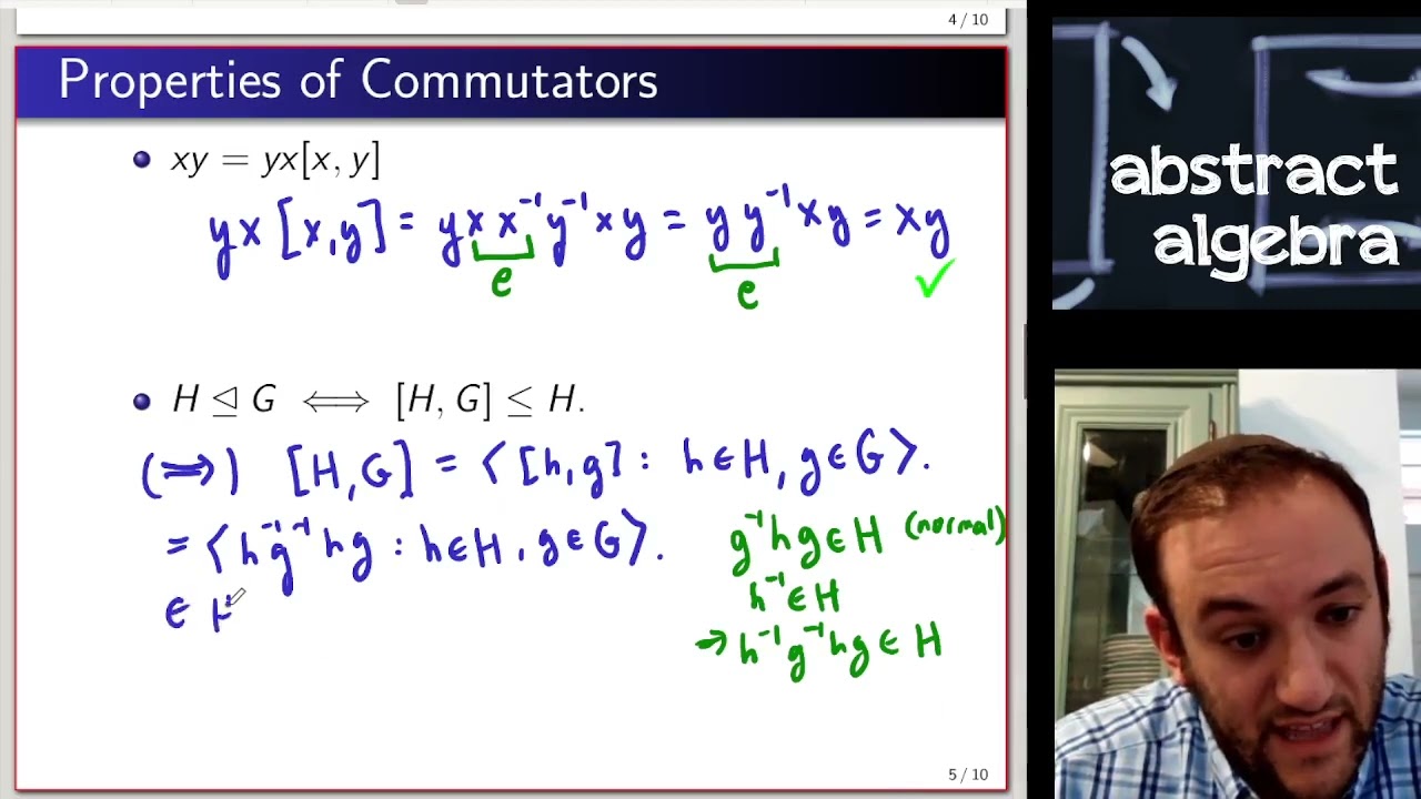 The Commutator Subgroup (Dummit & Foote 5.4 A)
