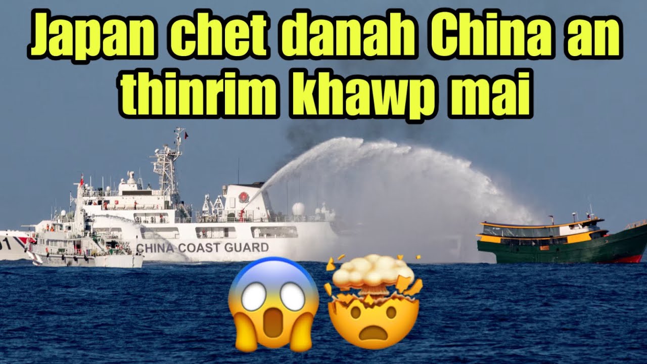 Japan lamah China ral a lian‼️China & Japan buaina a nasa zel😱China a thinrim🤬Japan a huaisen😎