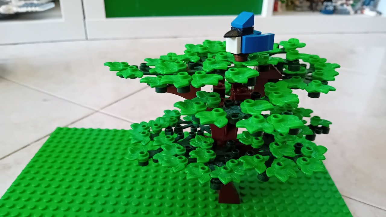 Alberi lego da costruire con pezzi sfusi