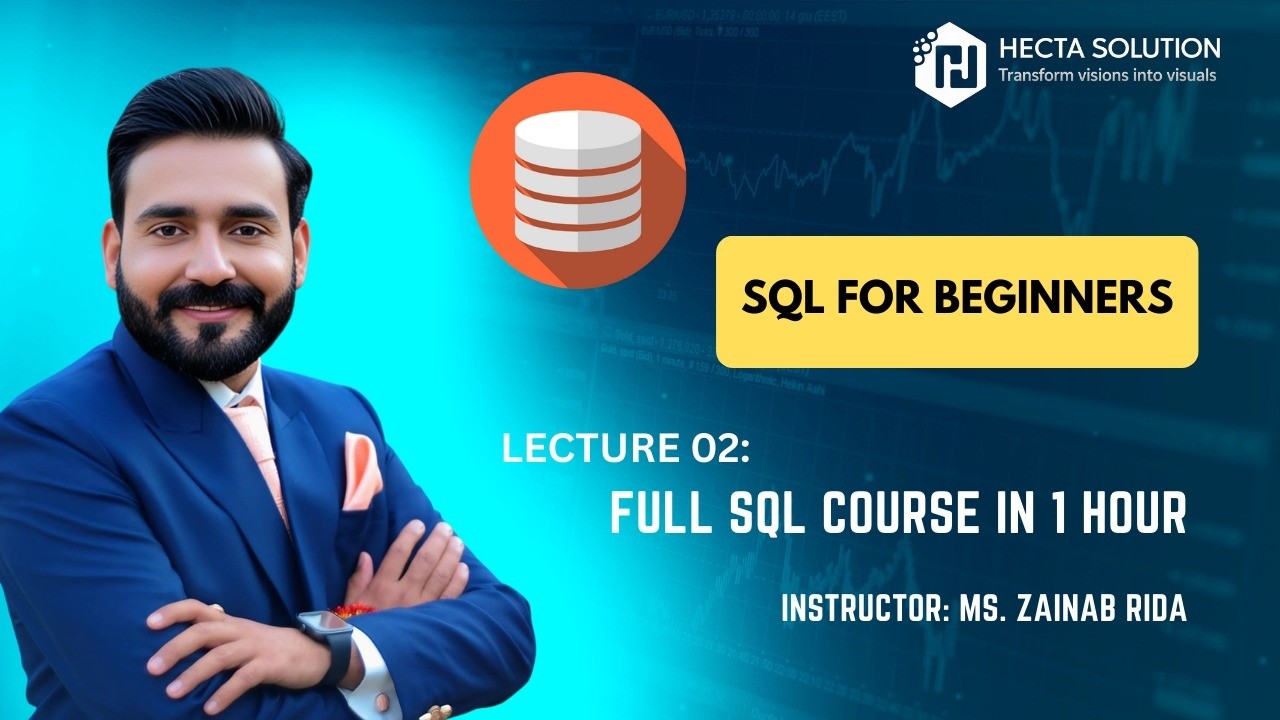 Learn SQL in 1 Hour | Full Database & MySQL Course from Zero