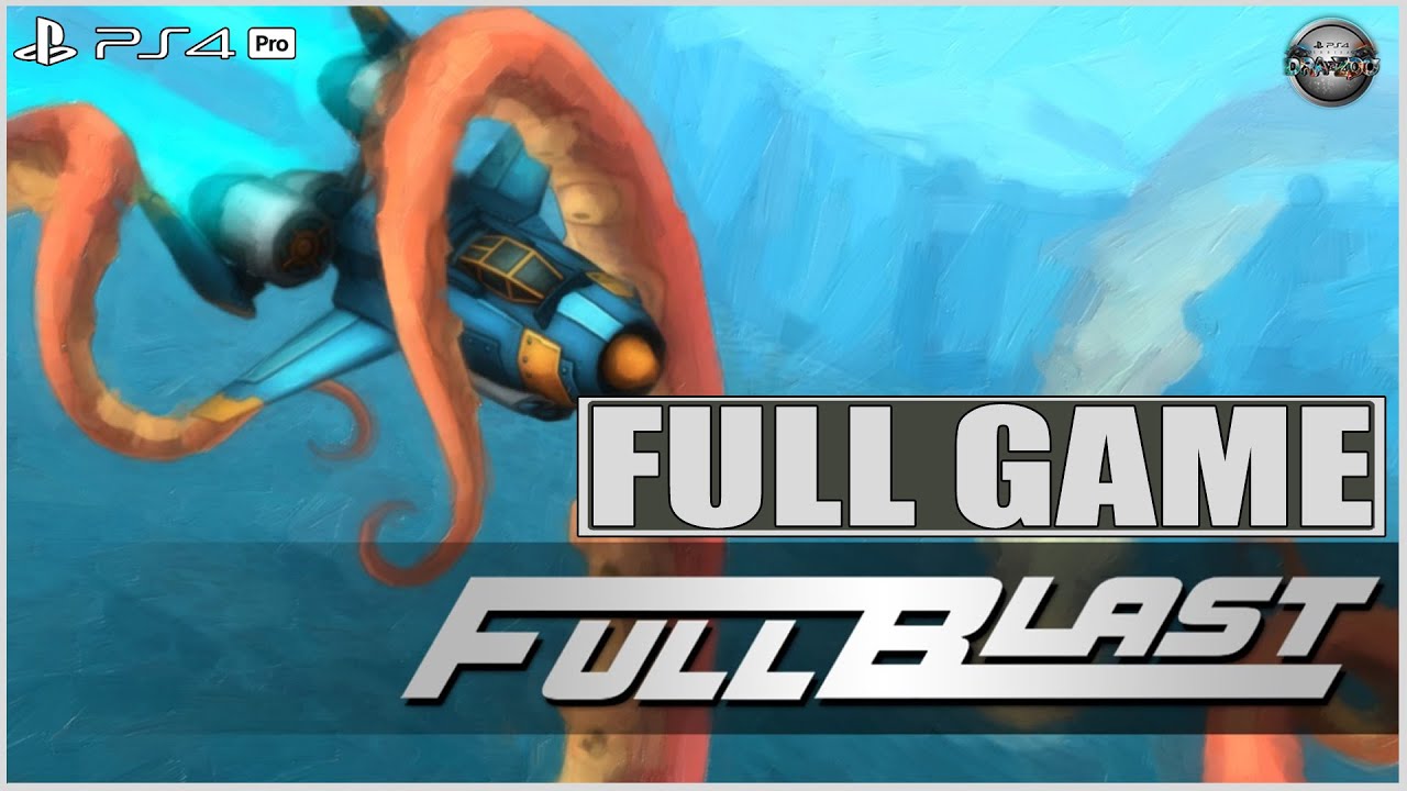 FullBlast FULL GAME Gameplay Walkthrough PS4 Pro (No Commentary)