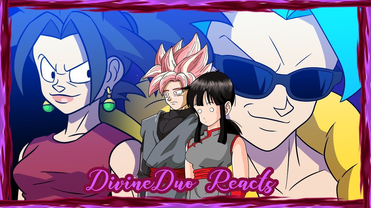 CHICHI BLACK & GOKU BLACK REACT: GOGETA VS KEFLA!