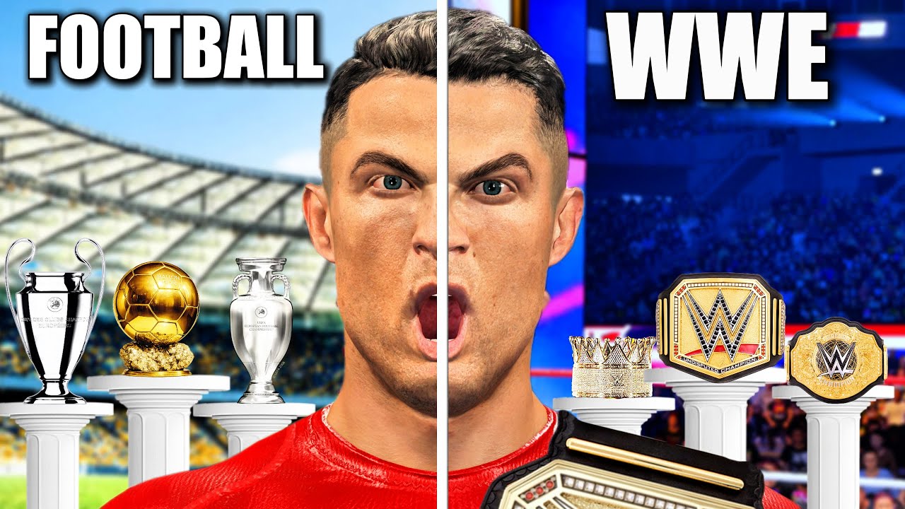 Что если бы Роналду выступал в WWE?