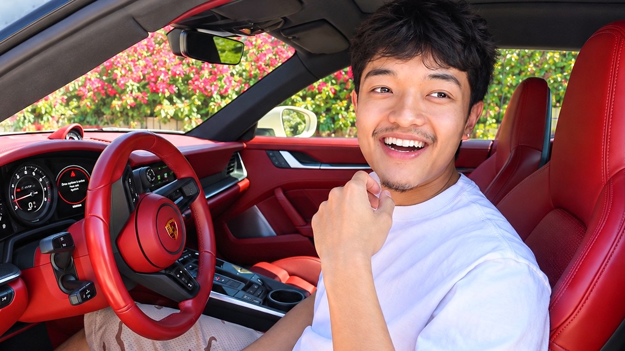 Впервые за рулем своего Porsche за 250 000 долларов!