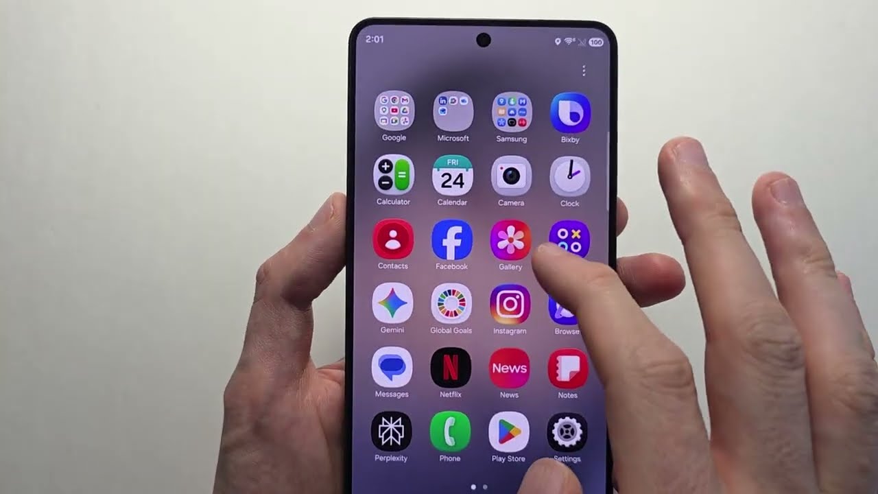 Samsung Galaxy S26: как добавить приложение на главный экран!