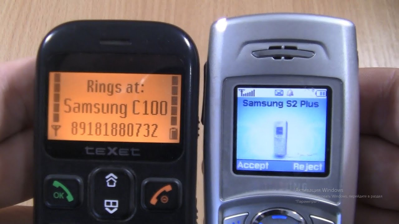 Incoming call & Outgoing call at the Same Time Texet 111 +c100