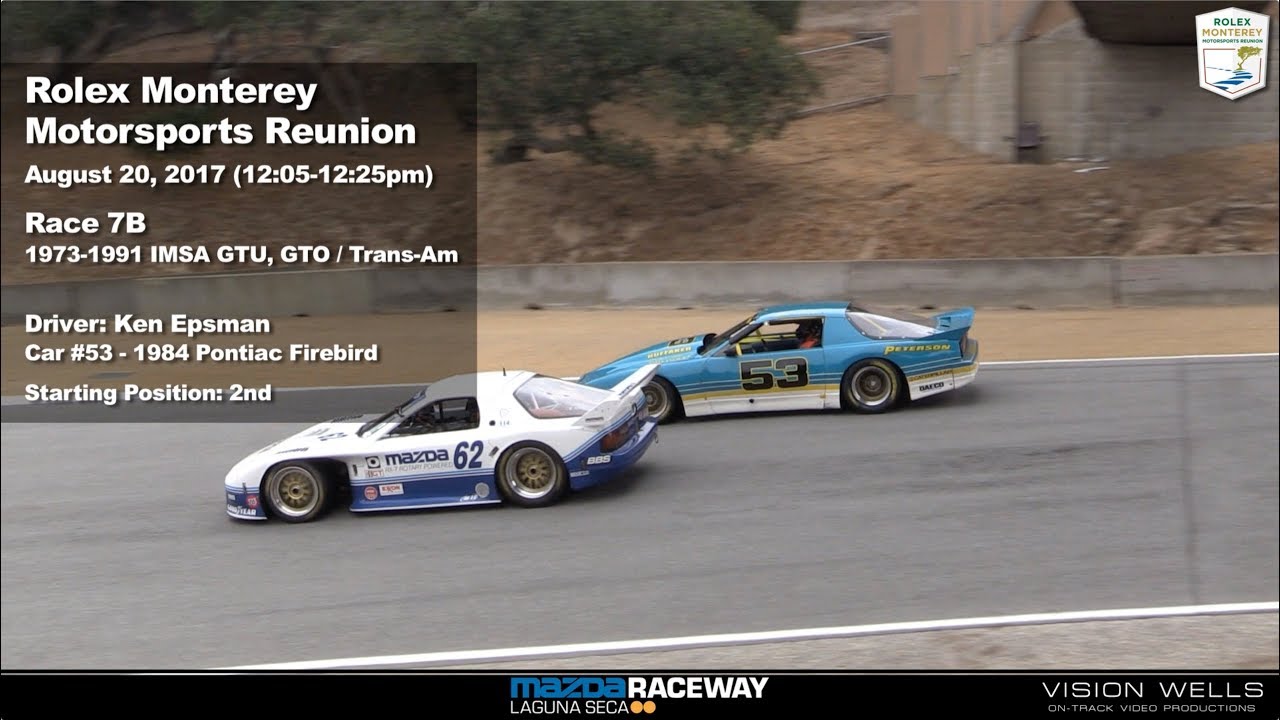 2017 Reunion - Race 7B - Ken Epsman (1984 Pontiac Firebird #53)