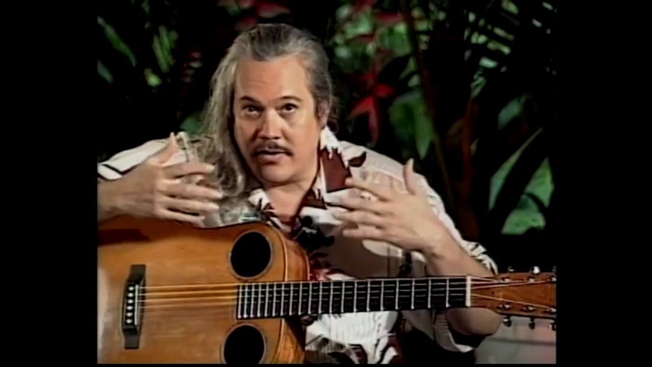 “Ku’u Lei Awapuhi Melemele” performance by Keola Beamer