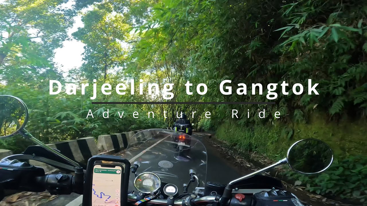 EP : 5️⃣ | 🏍️ Darjeeling to Gangtok Bike Ride | Via Jorethang | Meteor 350 | Sikkim Road Trip Vlog