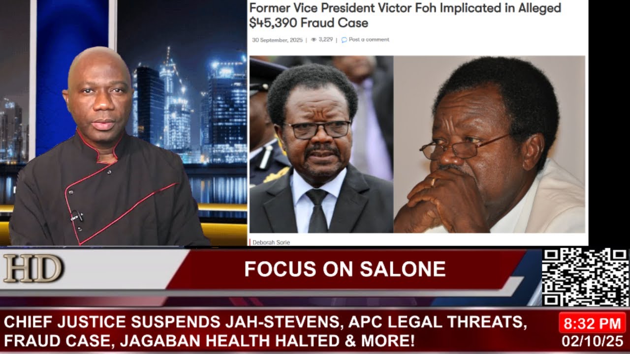 CHIEF JUSTICE SUSPENDS JAH-STEVENS, APC LEGAL THREATS, FRAUD CASE, JAGABAN HEALTH HALTED & MORE!