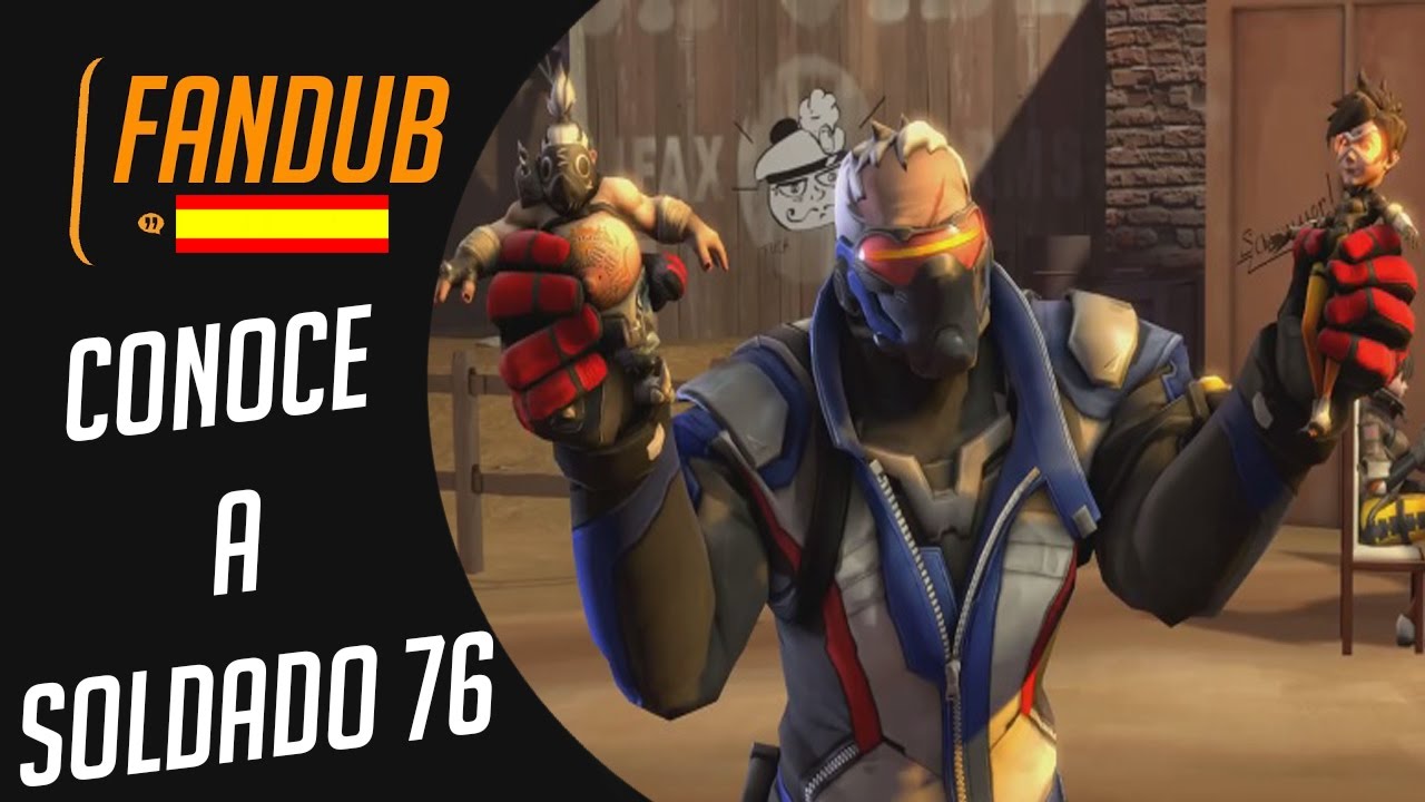 CONOCE A SOLDADO 76 [OVERWATCH ANIMACION] FANDUB ESPAÑOL
