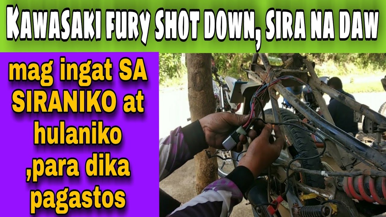 GAWIN MO MUNA ITO BAGO KA MAGPALIT NG PYESA , KAWASAKI FURY SHOT DOWN / Papachad TV