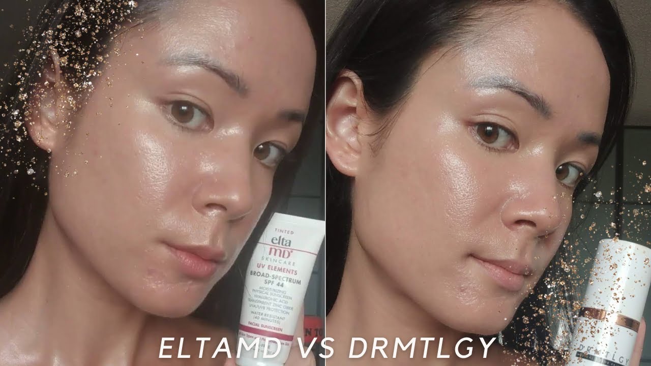☀️ EltaMD UV Elements SPF 44 vs. DRMTLGY Physical Tinted Moisturizer SPF 44 | @michxmash