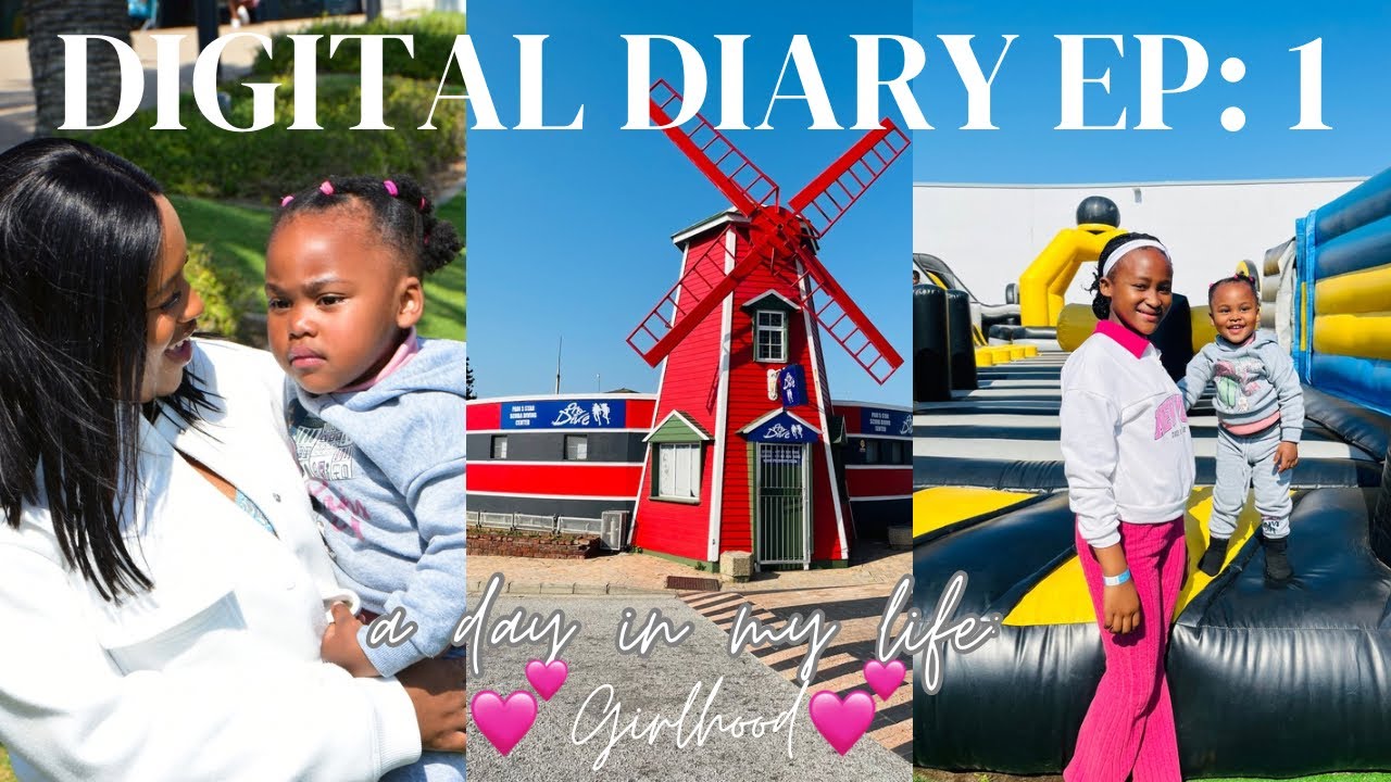 #digitaldiary episode 1: A day in my life | Girls day out | Girlhood💕| Girl mom | Let’s go play👾🎳