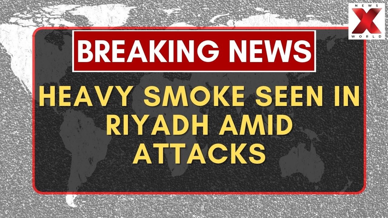 Smoke Seen Over Riyadh as Houthis Claim Missile and Drone Attacks | NewsX World
