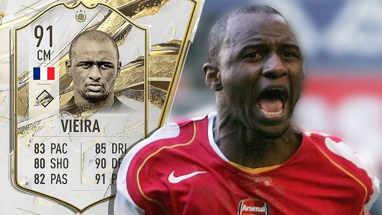 91 PRIME ICON VIEIRA PLAYER REVIEW FIFA 23