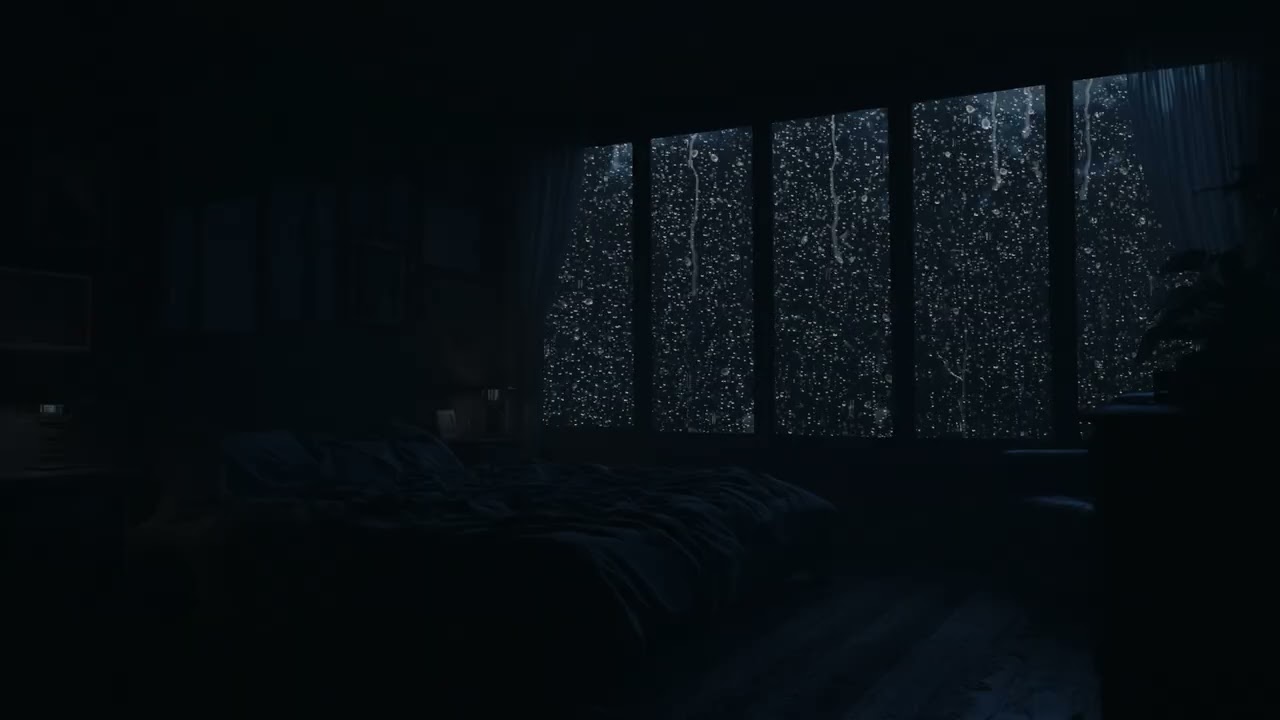 Gentle Night Rain for Deep Sleep & Inner Peace | Calming Ambience to Ease Your Mind