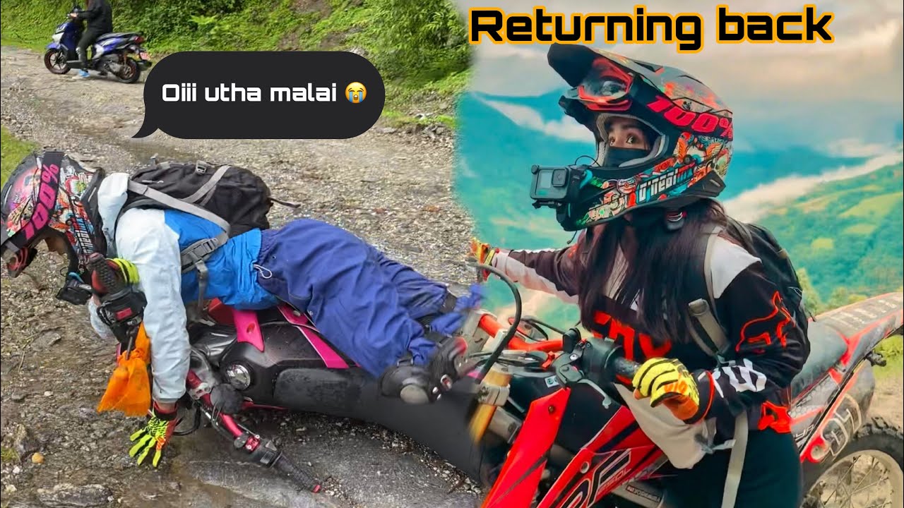 Besari Mutu ma lagyo 😨yesto Halat ma bike chalaiyo  || Siklesh ride . Final part