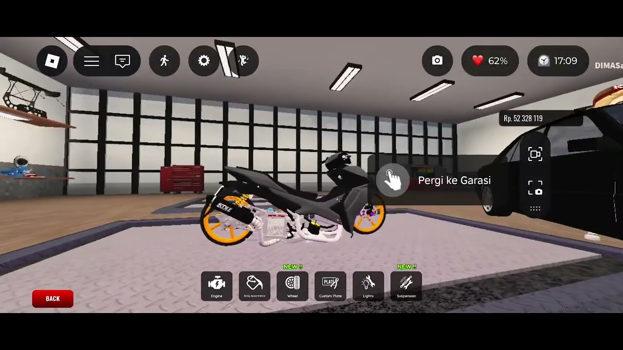 Tutorial long arm ama ke tempat modif