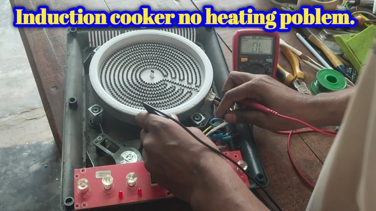 Induction cooker no heating poblem solution. Induction cooker sensor poblem solution. ইন্ডাকশন কুকার
