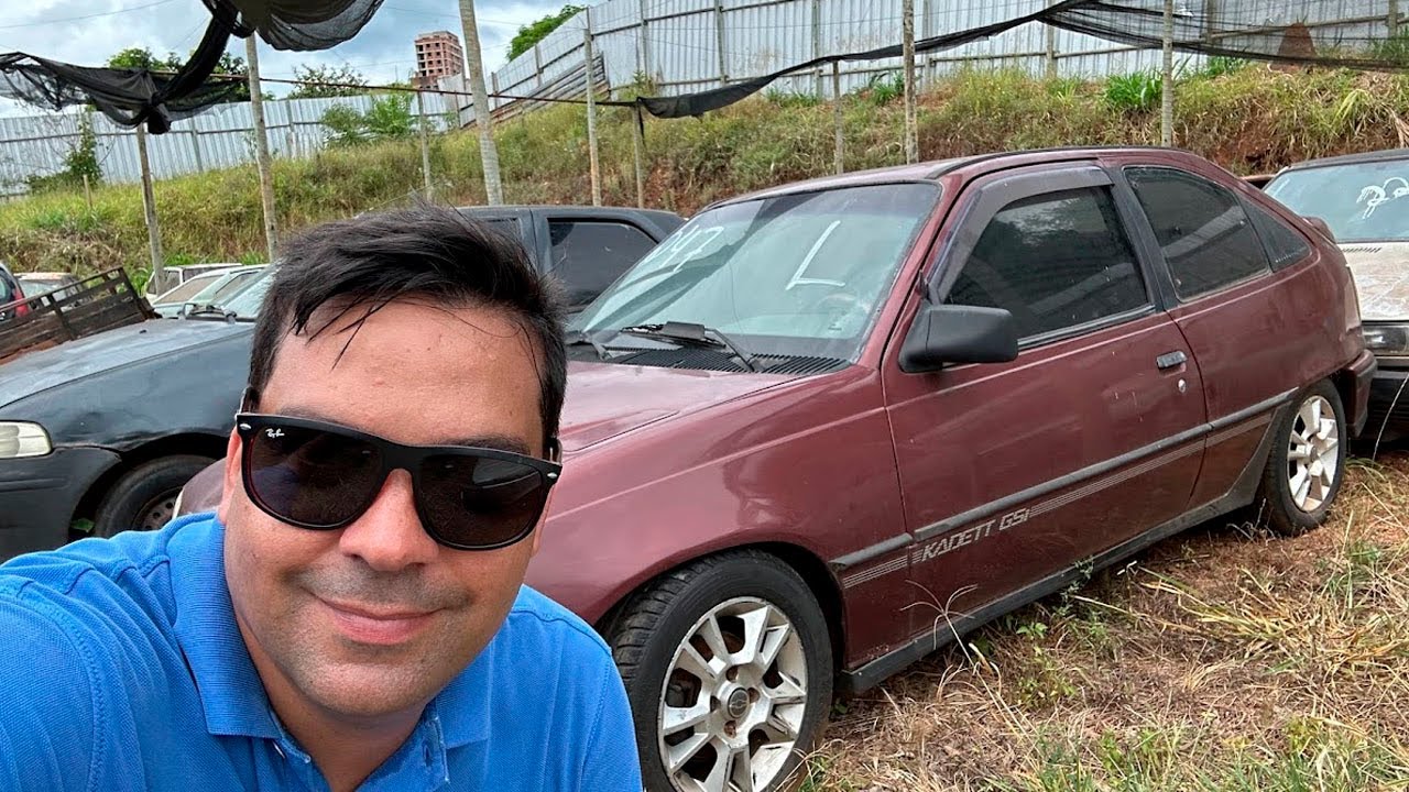 LEILÃO DE CARROS DO DETRAN: KADETT GSI CONSERVADO! *anos 90*