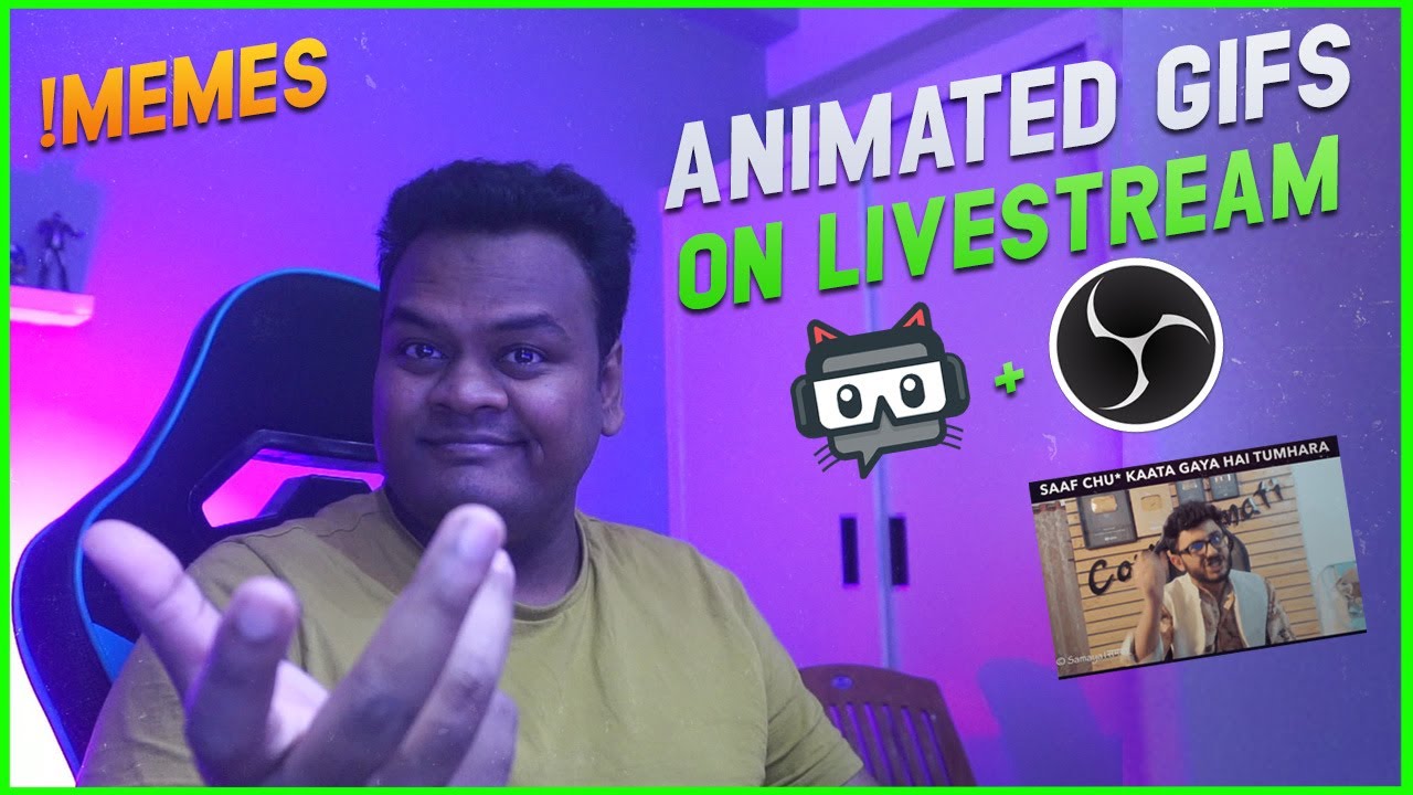 Make GIFs Appear on Stream Using Commands in Chat with Streamlabs Chatbot and OBS