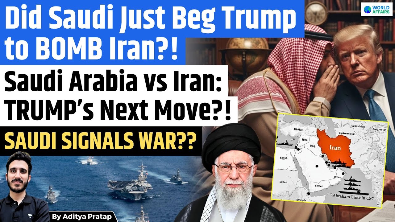 Did Saudi Arabia Push Trump Toward War With Iran? Inside the Shocking Briefing