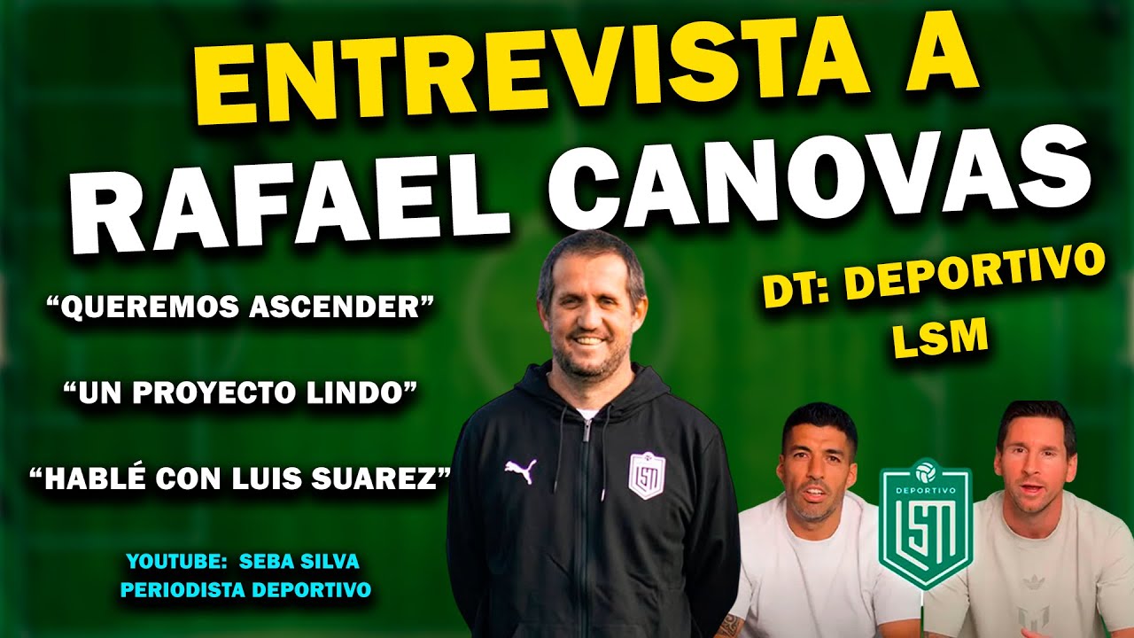 ENTREVISTÉ AL DT DEL EQUIPO DE SUÁREZ Y MESSI EN URUGUAY 🇺🇾