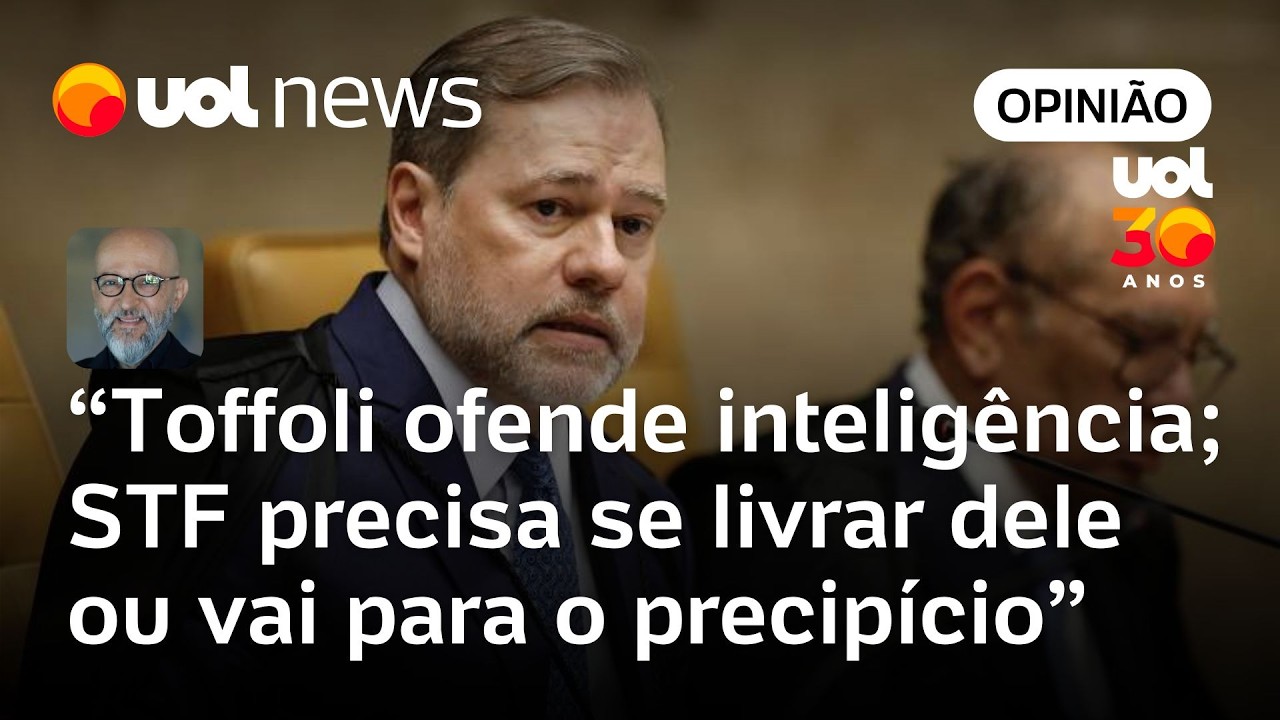 STF precisa se livrar de Toffoli ou irá junto com ele para o precipício | Josias