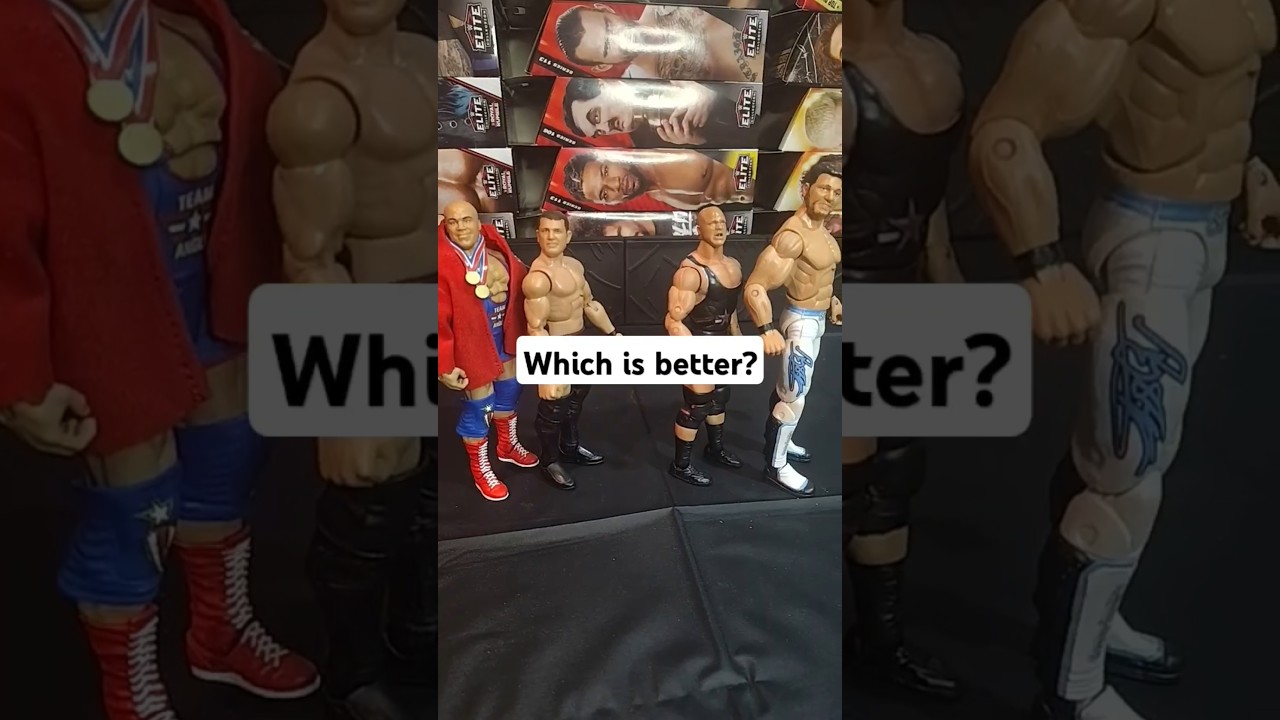 WWE vs TNA Action Figures 