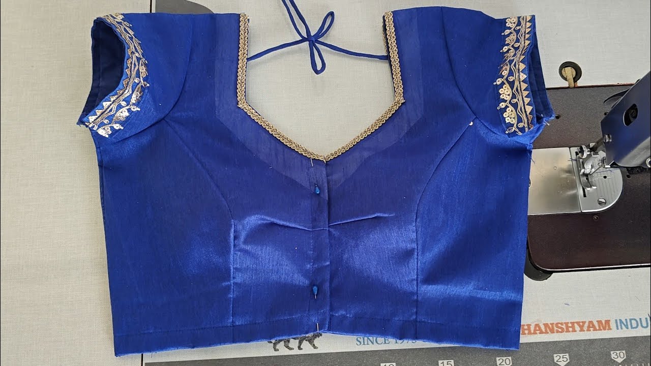32 Size Princess Cut Blouse Cutting and Stitching/Designer Blouse 🎊