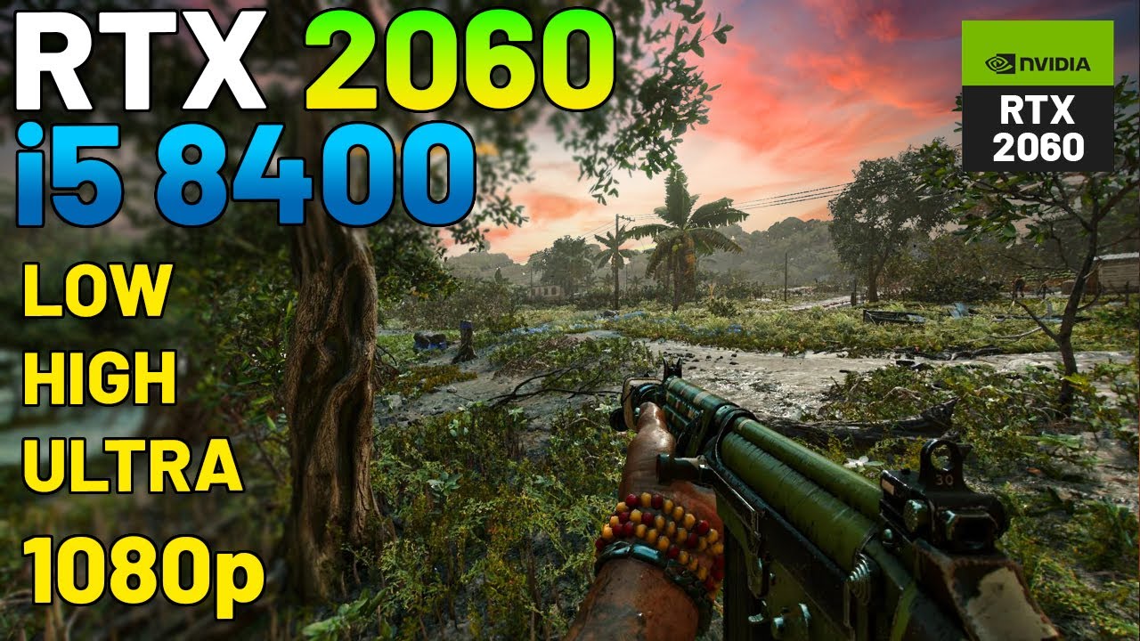 Far Cry 6 - RTX 2060 6GB - i5 8400 - All Setting Test - 1080p