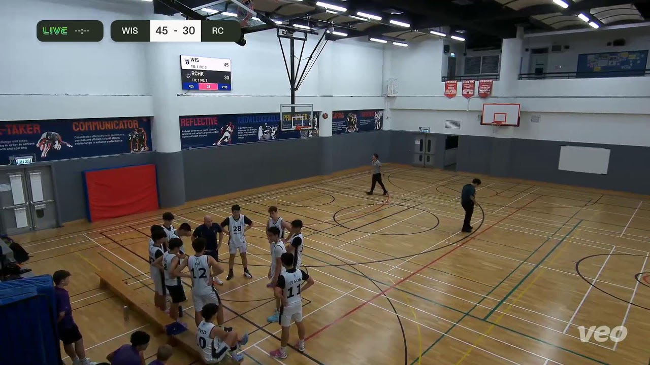 Basketball v ISF, RCHK