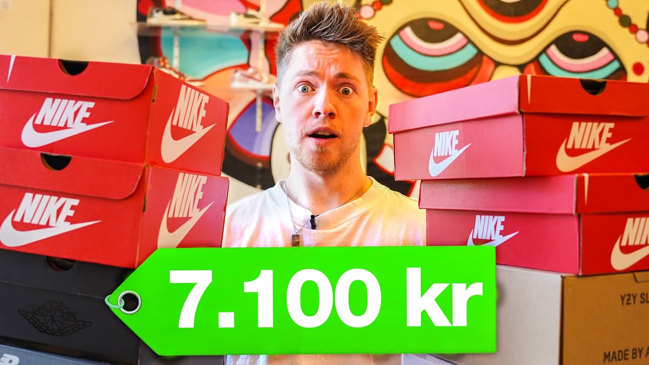 Drøger køber sneakers til Kæresten i stedet for blomster