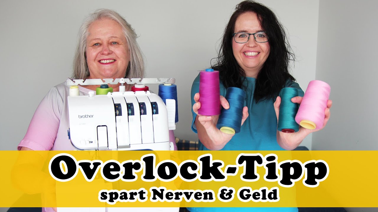 Dieser Overlock-Tipp spart Dir Geld und Nerven
