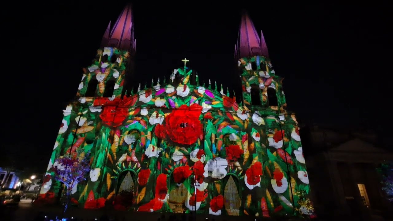 Catedral Metropolitana de Guadalajara Video Mapping Feb 2023