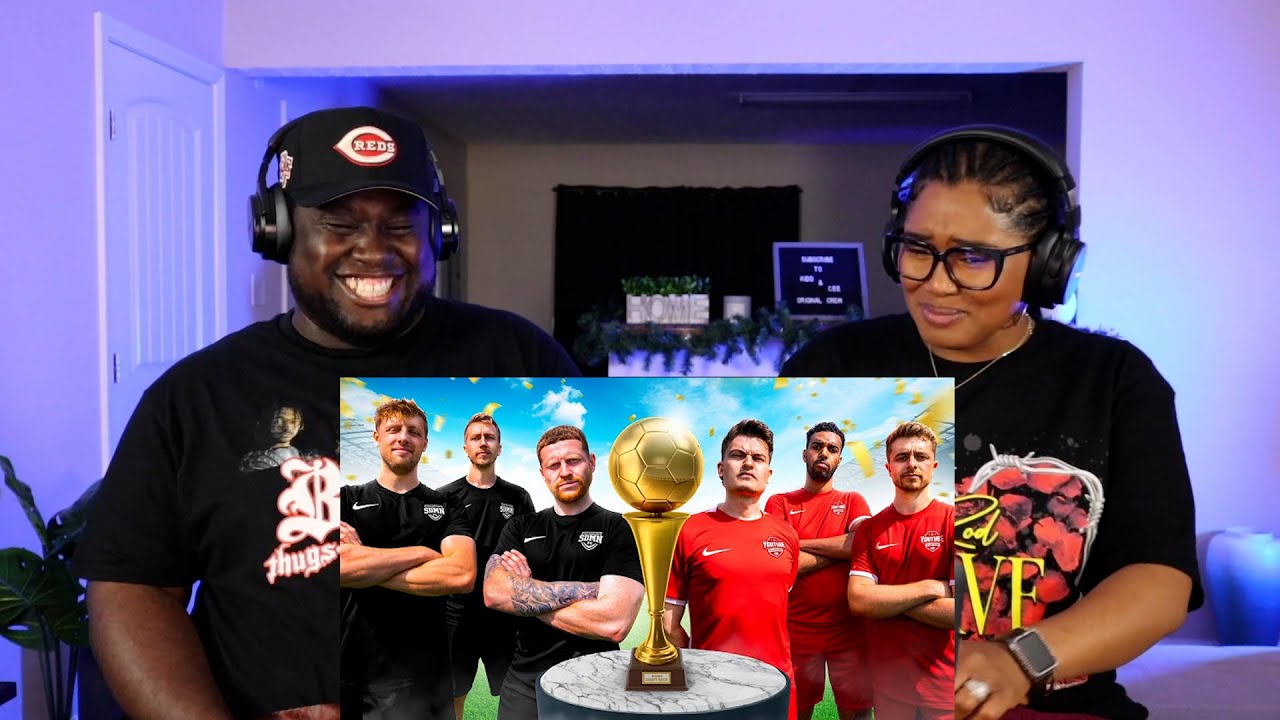 Kidd and Cee Reacts To SIDEMEN VS YOUTUBE ALLSTARS FOOTBALL CHALLENGE