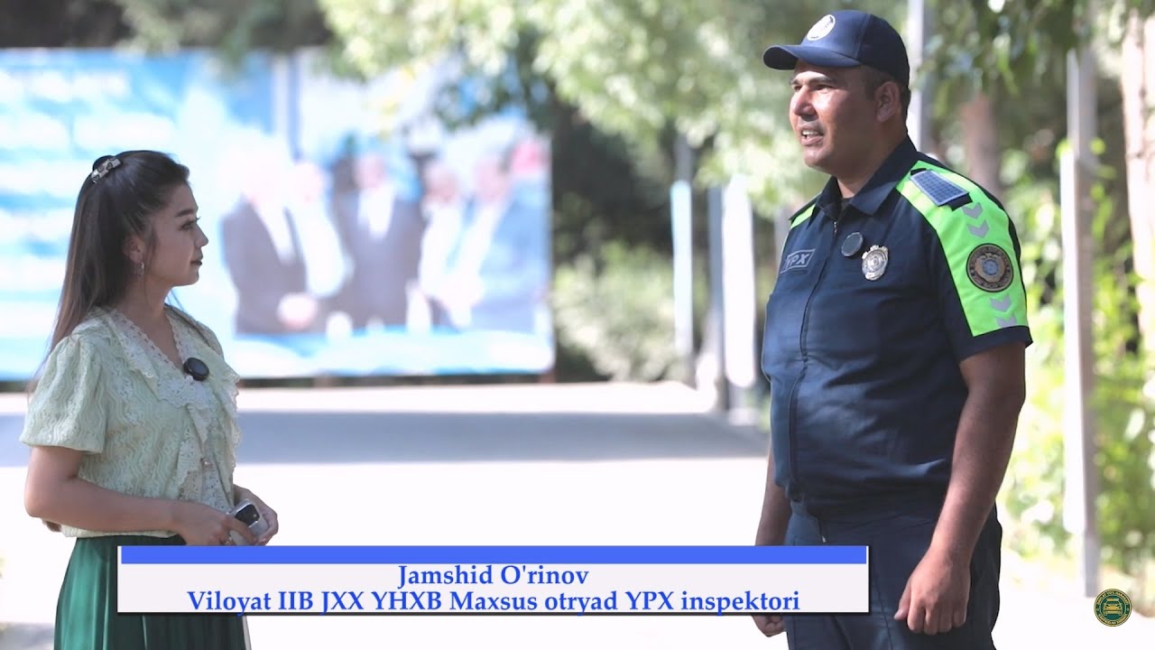Qashqadaryo viloyati IIB YHXB safdor xodimi Jamshid Oʻrinovning bir kunlik xizmat faoliyati