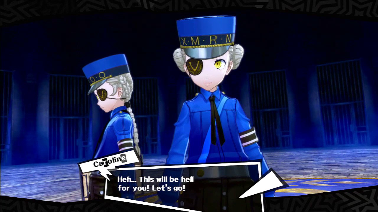 [Persona 5] Solo LVL9 Merciless Caroline & Justine Boss Fight