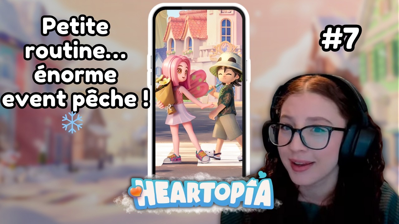 Petite routine… énorme event pêche ! ❄️ | Heartopia FR #7 [Vertical]