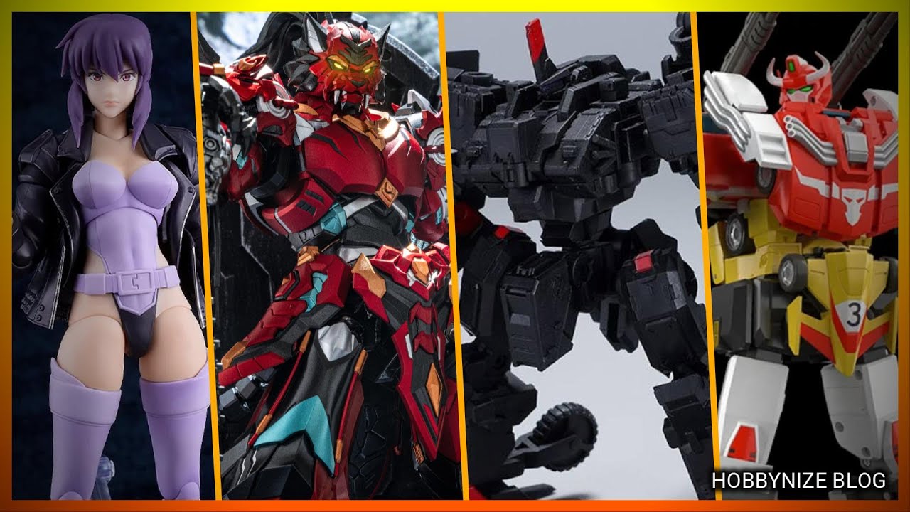 Mecha News Update #358 [Land Bison, Motoko Kusanagi, XR Night Patrol Version, Machine Beast Tiger]