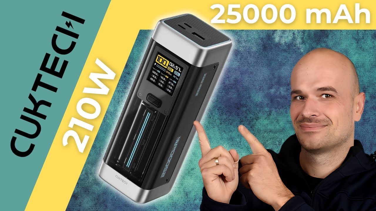 Cette batterie nomade est puissante et endurante (Cuktech 20)