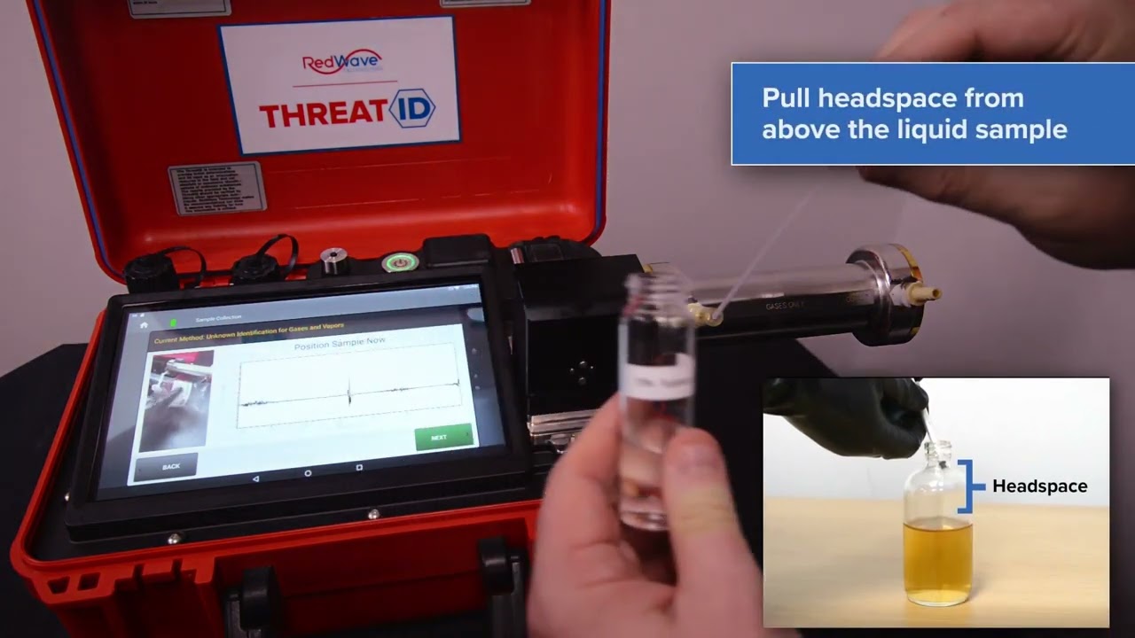 THREATID - Gas Cell Module Demonstration RedWave EPE
