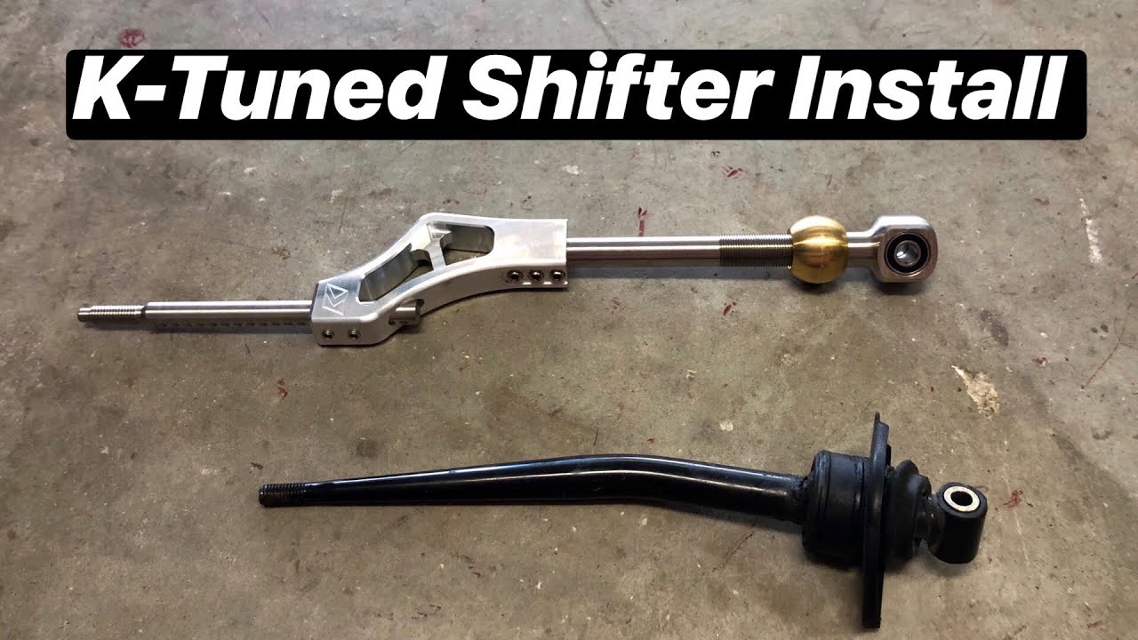 K-Tuned Short Shifter, Circuit Hero and Dimes solids bushings Install on Project EK
