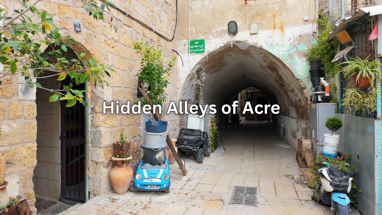Lost in the Hidden Alleys of Acre | Old City Secrets in 4K