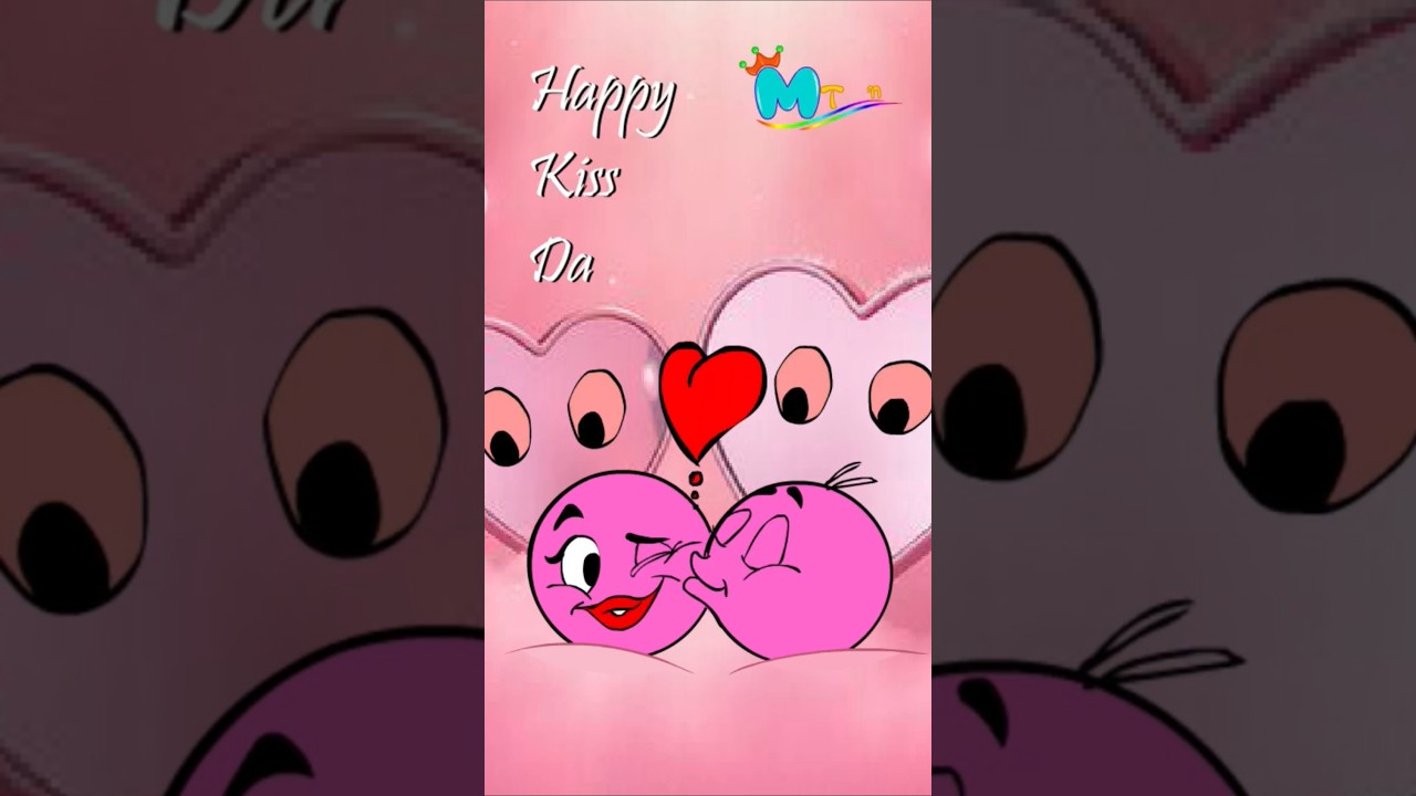 World kiss day#animation#love#trending#shorts #shortsvideo