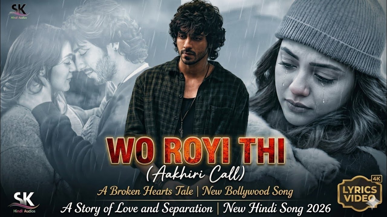 New Bollywood song 2026 Letest | Wo Royi Thi | Aahan Pandey | Sad Song 😥💔 