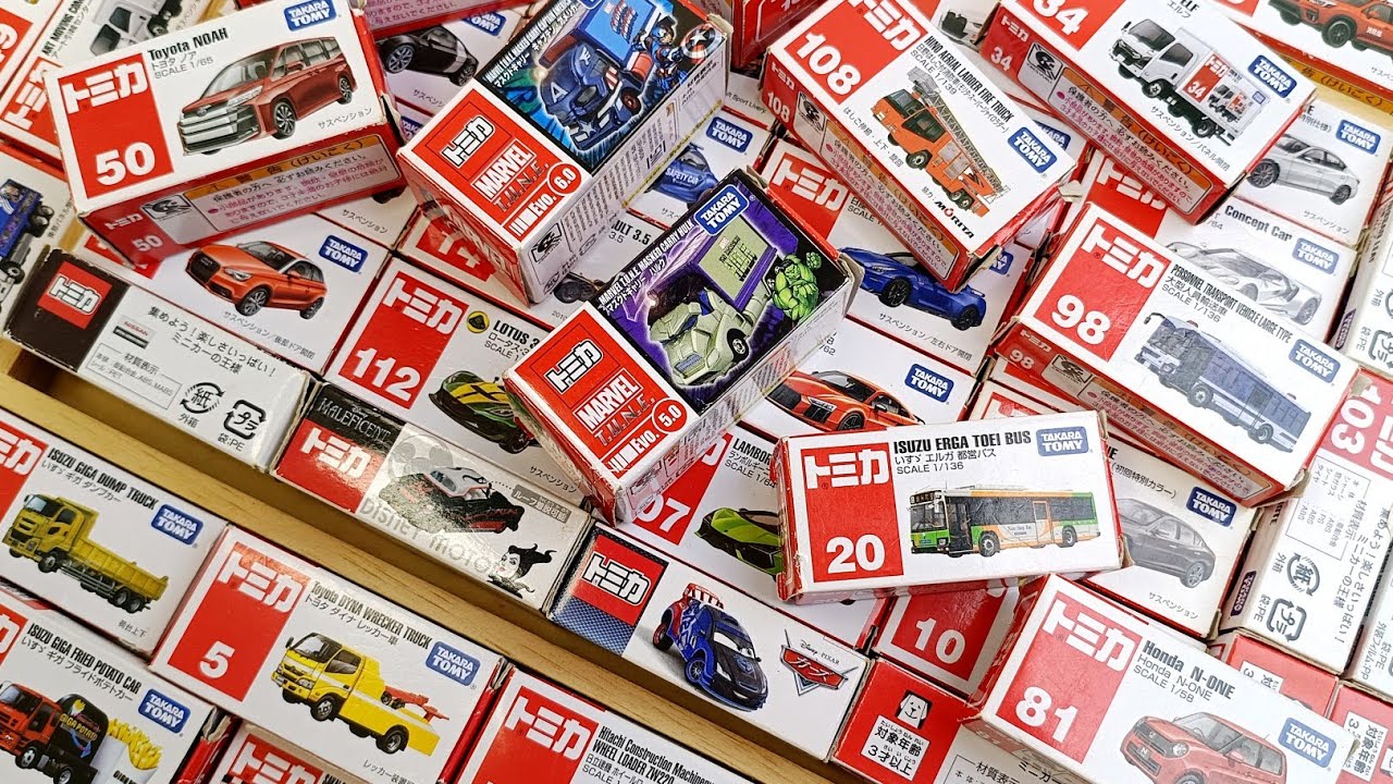 ASMR トミカ新作まとめ開封！レアモデル＆限定車両レビュー！最高のミニカーコレクション体験