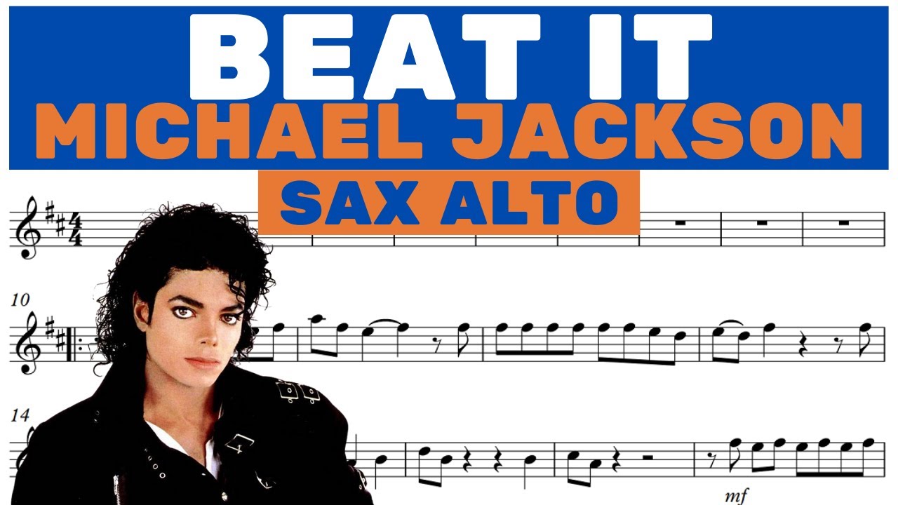 BEAT IT [ALTO SAX] MICHAEL JACKSON