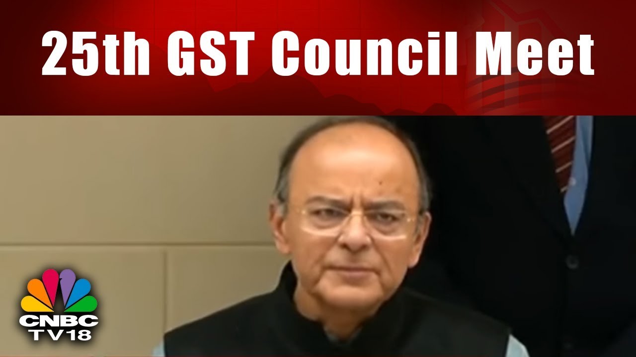 25th GST Council Meet: Arun Jaitley Speaks on the Key Decisions of Meeting || CNBC TV18